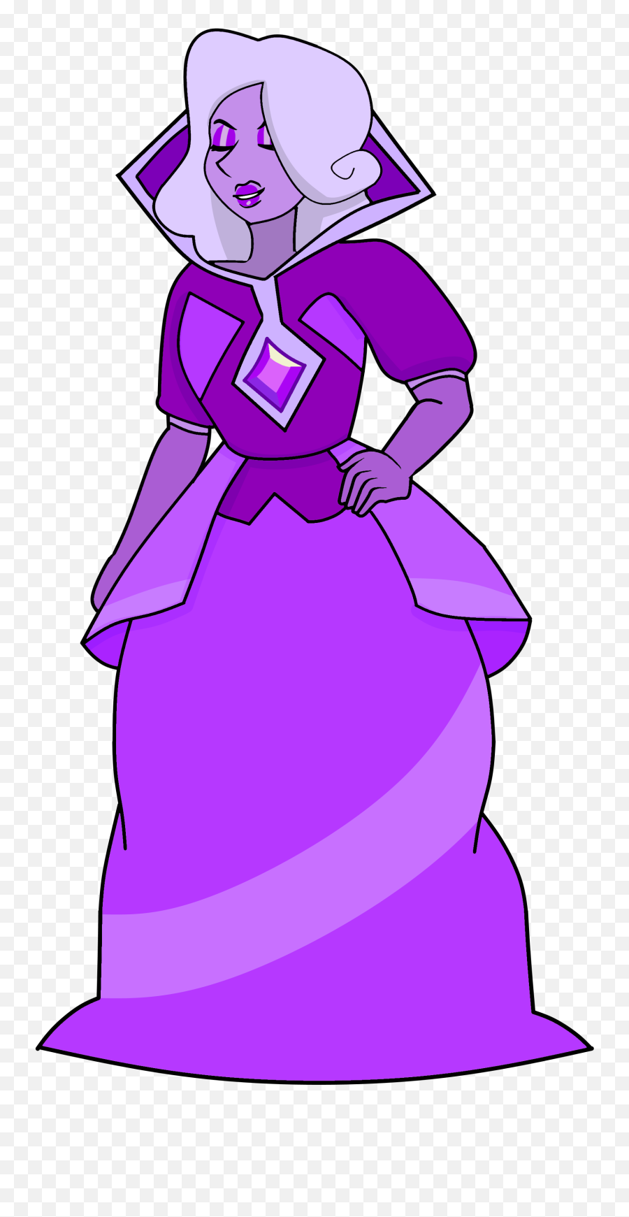 Purple Diamond Stevenuniverse - Steven Universe Violet Diamond Png,Purple Diamond Png