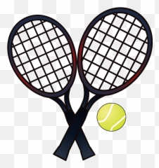 Tennis Rackets And Ball Clipart Free Download Transparent - Kiba Park png