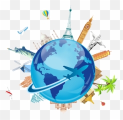 Travel Png File Download Free - The World