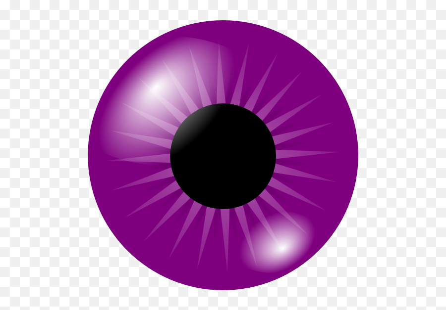 Purple Eye Clip Art - Vector Clip Art Online Dark Blue Eye Iris Png,Monster Eyes Png