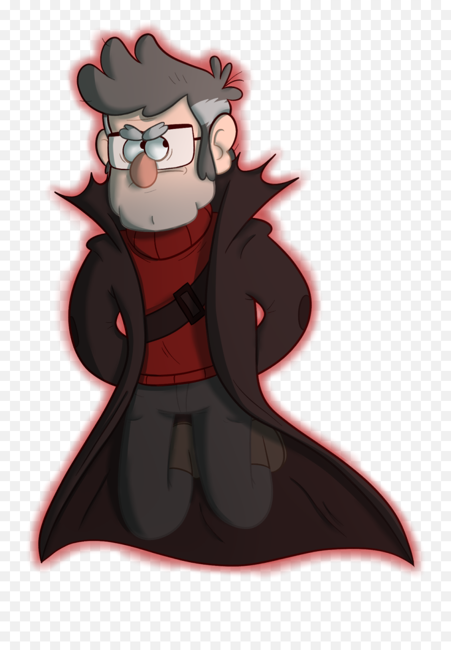 Gravity Falls What If - Half Demon Great Uncle Ford Fanart Dipper And Ford Png,Grunkle Stan Png