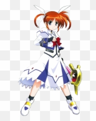 Left - handed anime characters Forums MyAnimeListnet Takamachi Nanoha png