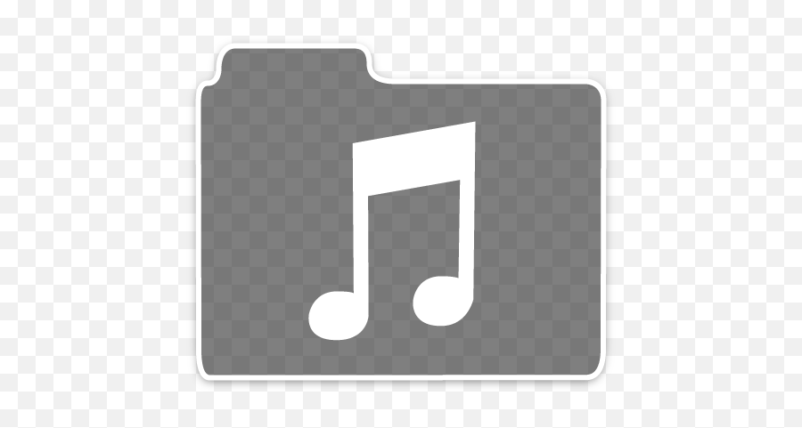 Opacity Folder Music Icon Free Download As Png And Ico - Call Dark Logo,Music Symbol Png