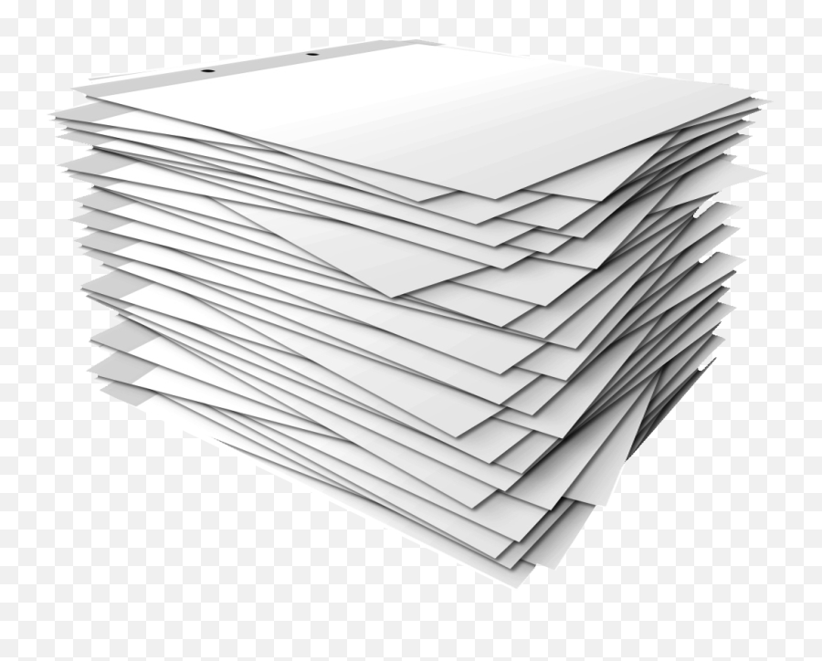 Download Stack Of Papers Png - Stack Of Paper Png,Stack Of Papers Png