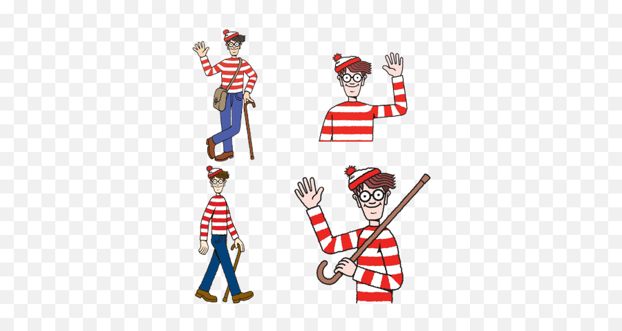 Download Animated Wheres Waldo Gif - Waldo Png,Waldo Png