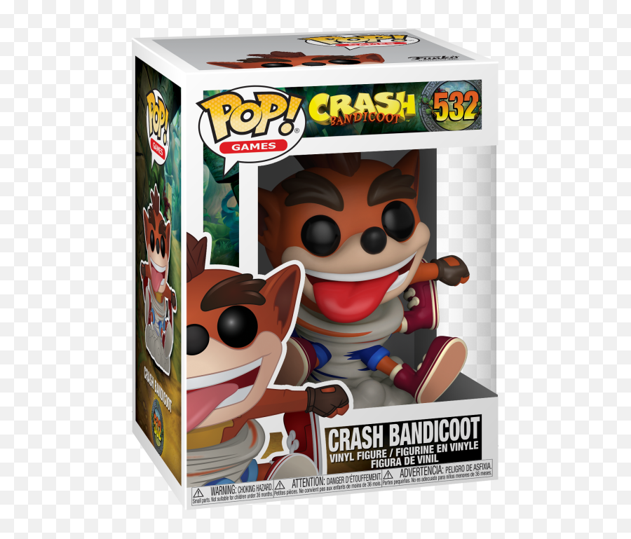 Funko Pop Games Crash Bandicoot S3 - Crash Walmartcom Funko Pop Crash Bandicoot Png,Crash Bandicoot Transparent