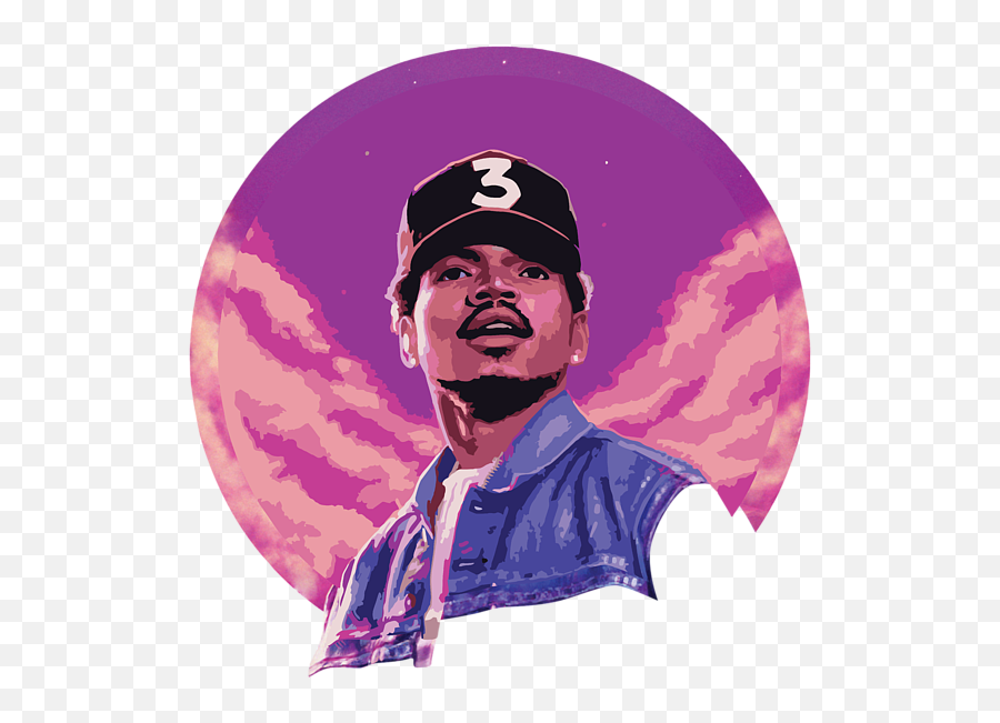Chance The Rapper Spiral Notebook - Chance The Rapper Art Png,Chance The Rapper Png