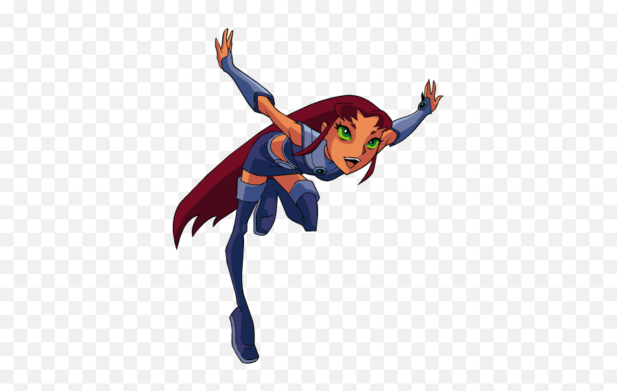 Toonarific Clipart Gallery - Teen Titans Starfire Png,Starfire Png