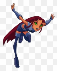 Toonarific Clipart Gallery - Teen Titans Starfire Png,Starfire Png