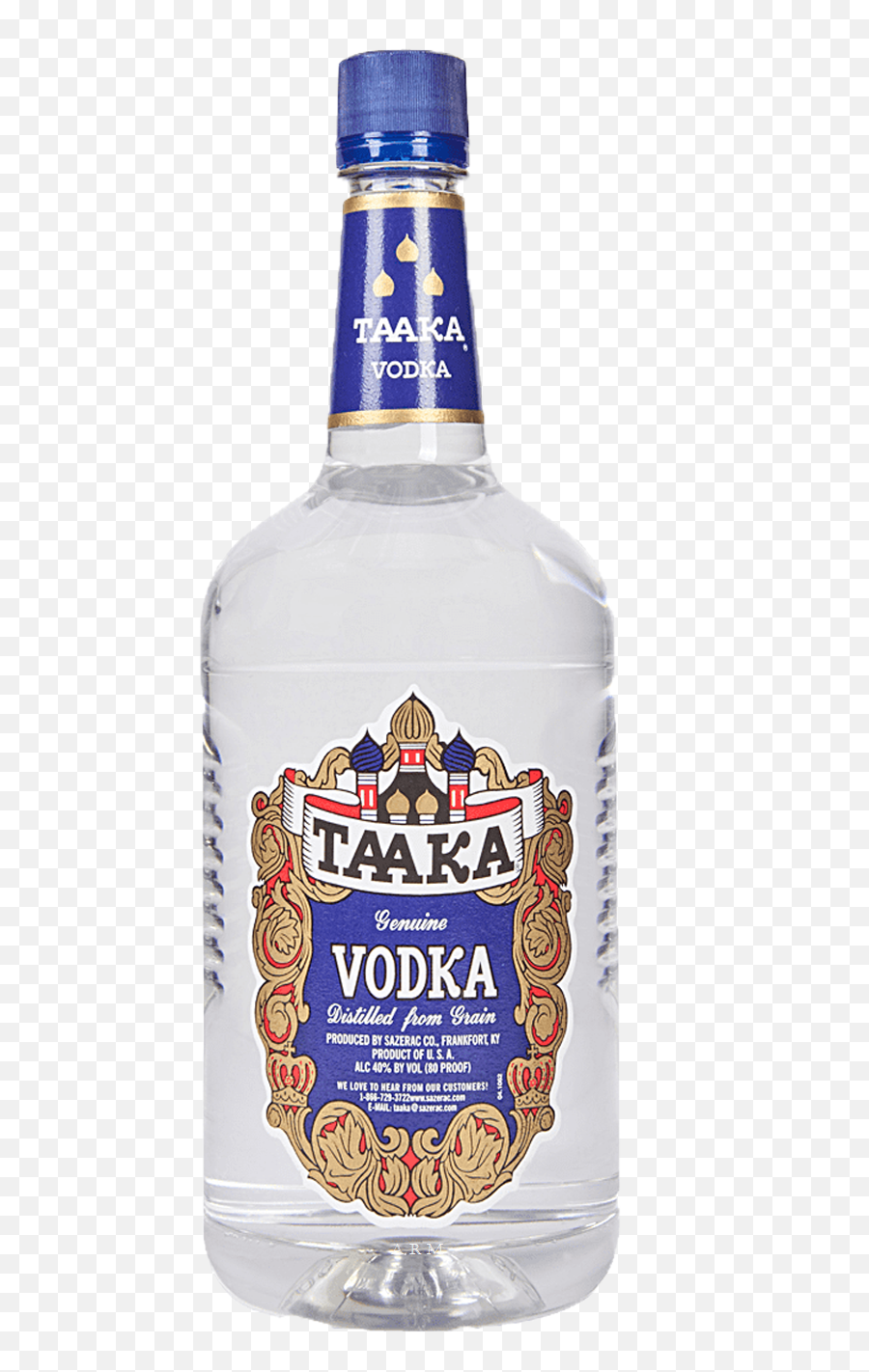 Taaka Vodka 750ml - Taaka Vodka Png,Russian Vodka Png