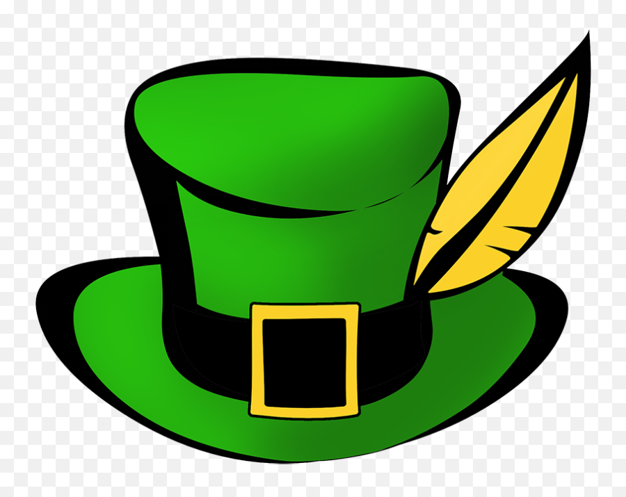 St Patricku0027s Day Clipart - Leprechaun Hat Clip Art Png,Funny Hat Png