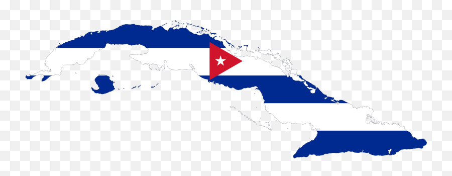 Map Sky World Png Clipart - Country Outline Of Cuba,Blank Flag Png
