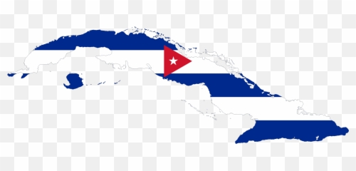 Map Sky World Png Clipart - Country Outline Of Cuba