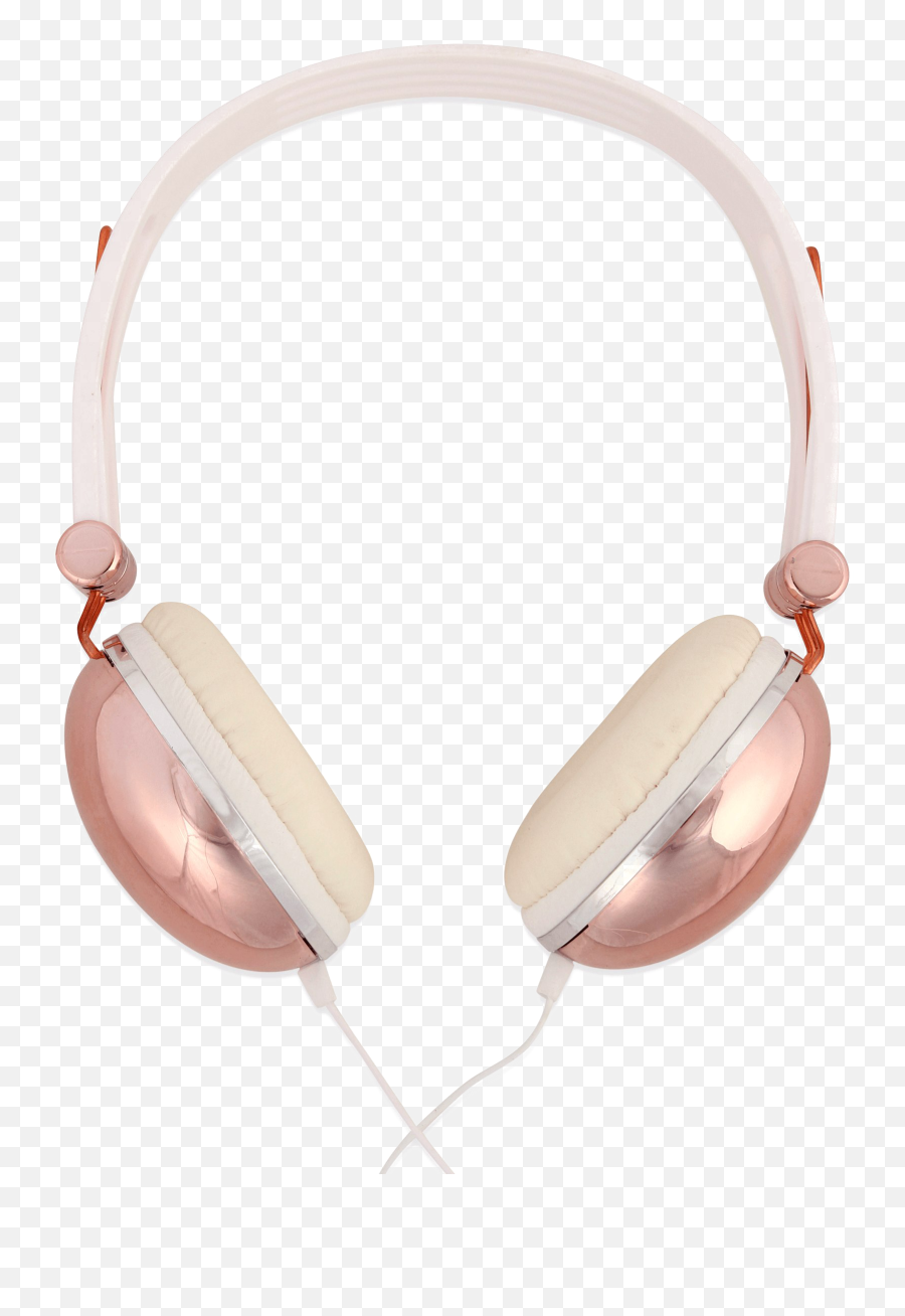 Rose Gold Headphone Png Image - Rose Gold Png Without Background,Rose Gold Png