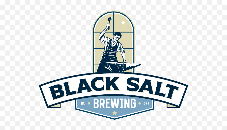 Black Salt Brewery Design U0026 Illustration By Ebbe Overbye - Illustration Png,Blacksmith Logo
