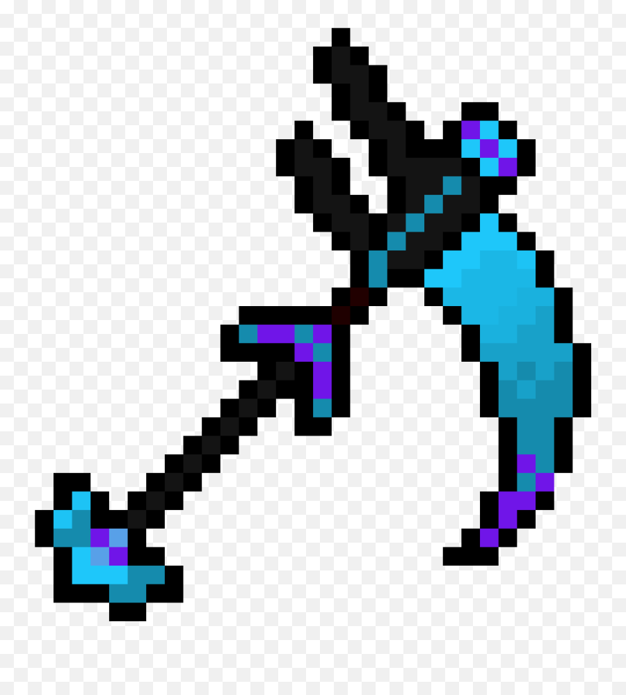 Poison Sickle Terraria - Sickle Pixel Art Full Size Png Terraria Death Sickle,Sickle Png