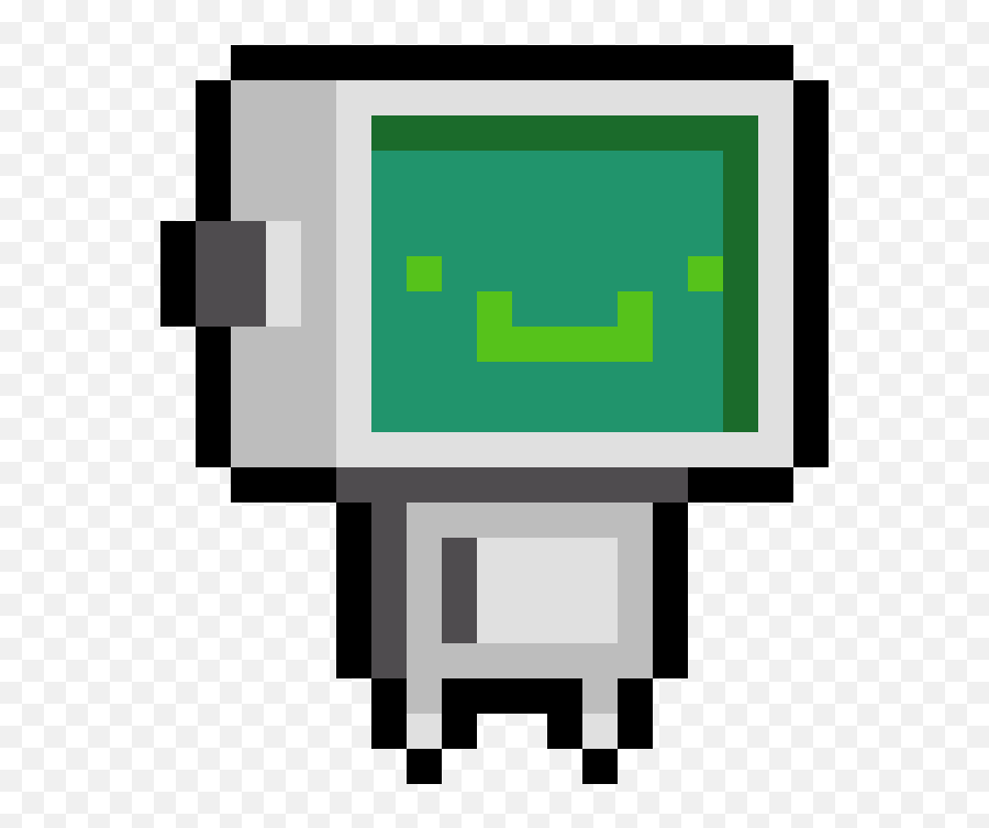 Pixilart - The Robot From Enter The Gungeon By Quotedpersona Pixel Art Enter The Gungeon Png,Enter The Gungeon Logo