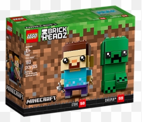 Lego Brickheadz 41612 Steve U0026 Creepers - Lego Minecraft The Lego Minecraft Brickheadz Png,Creepers Png