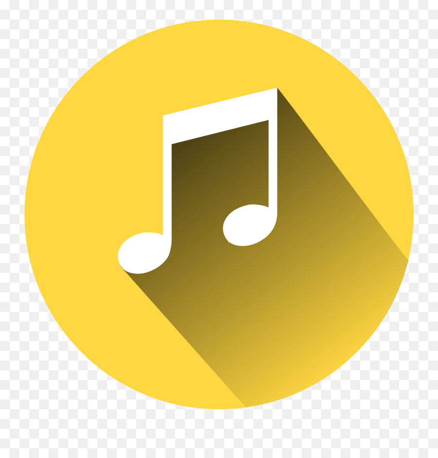 Music Note - Round Music Icon Png,Music Note Icon Png