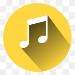 Music Note - Round Icon Transparent PNG