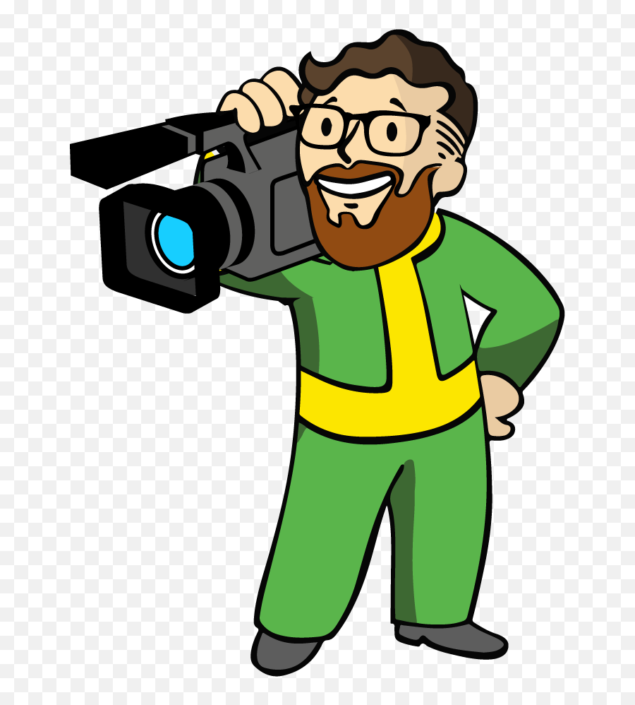 Download My Vault Boy Camera Man - Camera Man Png Cartoon,Vault Boy Transparent