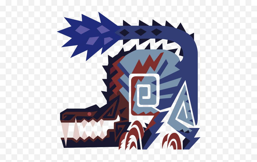 Ebony Odogaron - Monster Hunter World Ebony Odogaron Icon Png,Monster Hunter World Logo