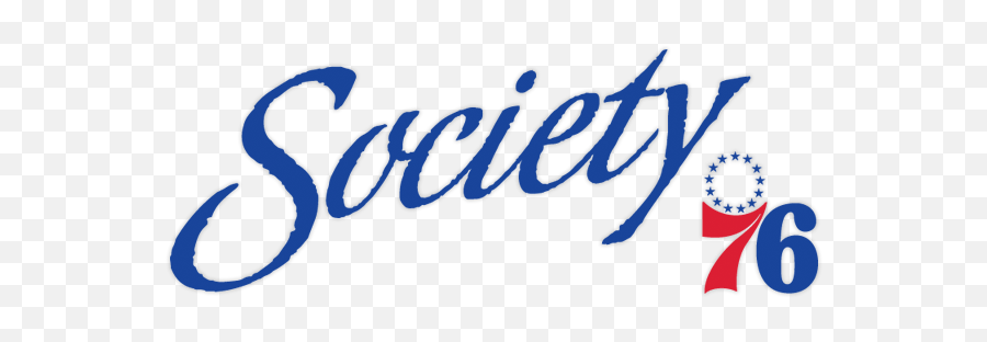 Society 76 Philadelphia 76ers - Calligraphy Png,Sixers Logo Png