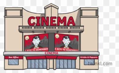 Cinema With Vampire Movie Posters Building Entertainment - png