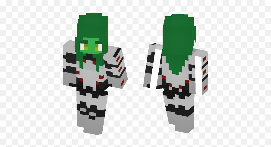 Get Gamora Marvel Minecraft Skin For Free Superminecraftskins - Count Dooku Minecraft Skin Png,Gamora Png