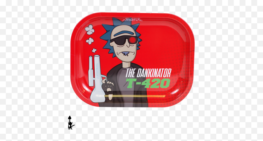 Rolling Tray - Rick U0026 Morty The Dankinator Rick And Morty Rolling Tray Png,Rick And Morty Png