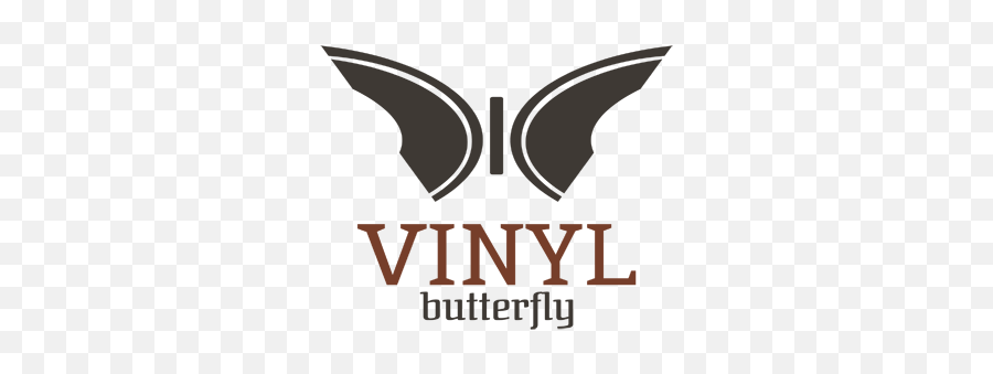Vinyl Butterfly Logo Design Gallery Inspiration Logomix - Graphics Png,Butterfly Logos