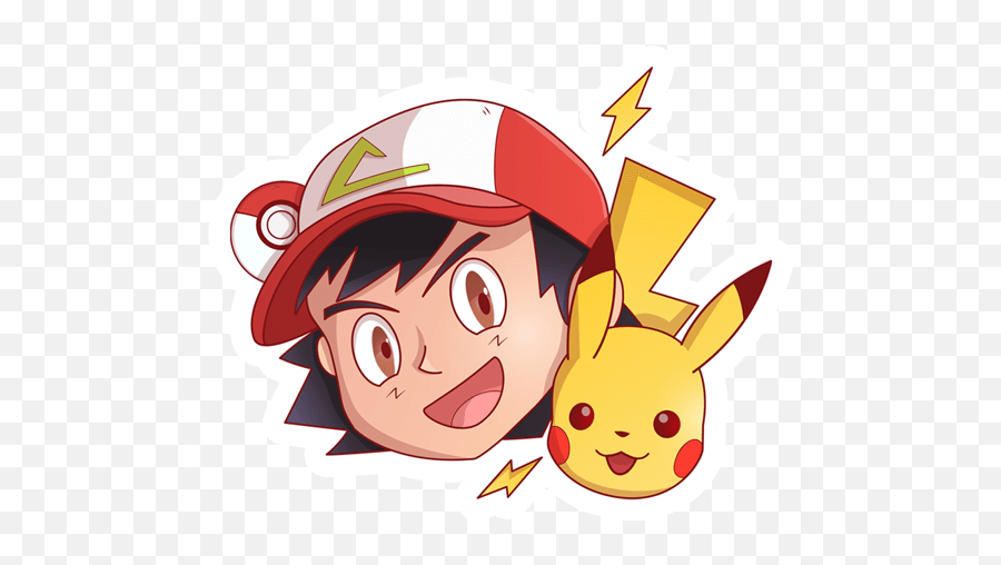 Pokemon Pikachu Sticker - Just Stickers Pokemon Pikachu Png,Pikachu Png Transparent