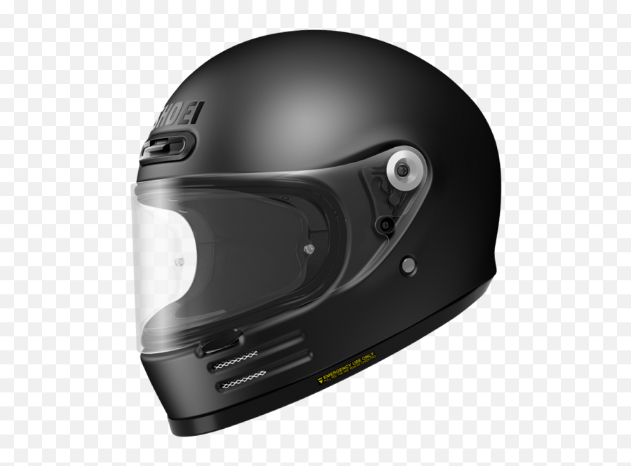 Shoei Glamster Matt Black Free - Shoei Glamster Resurrection Integral Helmet Png,Icon Mainframe Cheek Pads