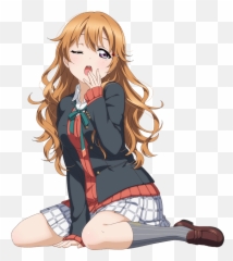 R Konoe Kanata Nijigasaki High Third - Year Sleeping Love Live Render png