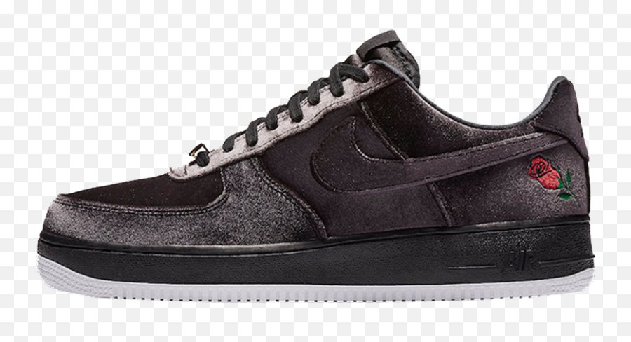 Nike Air Force 1 Black Rose Where To Buy Ah8462 - 003 Satin Air Force 1 Png,Icon And The Black Roses