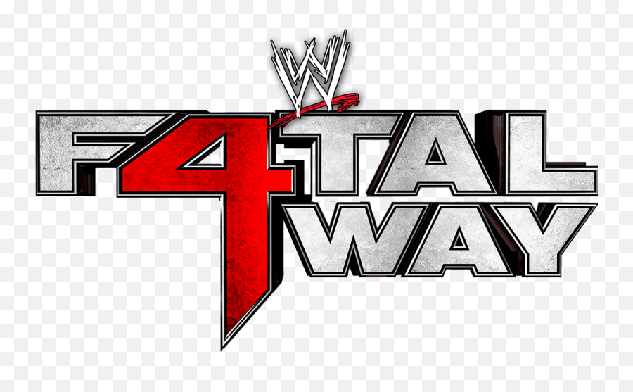 Download Wwe Fatal 4 Way Logo Png Image - Fatal Four Way Logo,Wwe Logo Png