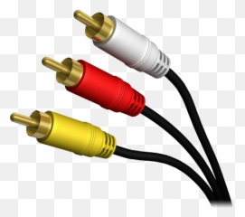 Download Rca Stereo Audio Cable - Composite Video Connector Png