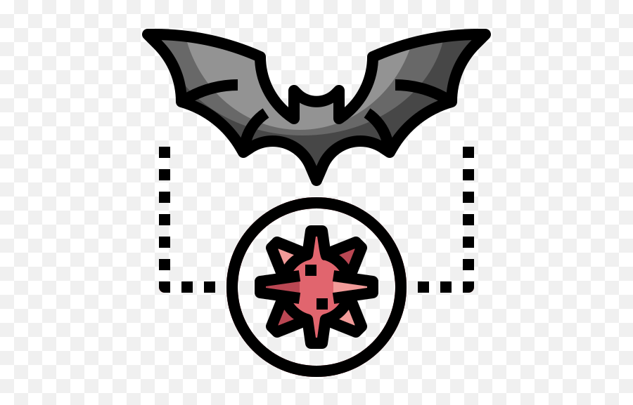 Coronavirus Outbreak Diagnosis Scientist Bat Free Icon - Chhat Ki Painting Design Png,Cute Bat Icon