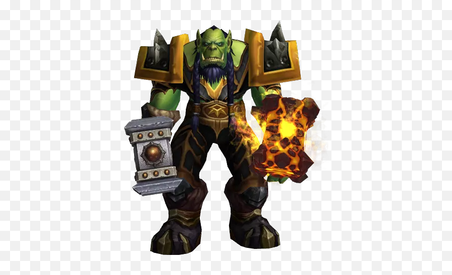 Thrall - Outfit World Of Warcraft Wow Uruk Hai Transmog Png,Kor'kron Icon