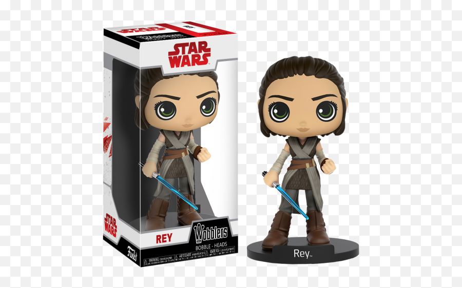 Rey Episode Viii The Last Jedi Wobbler - Funko Rock Candy Star Wars Png,The Last Jedi Png