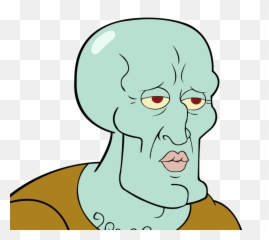 Handsome Squidward Spongebob Meme Freetoedit - Handsome Handsome Squidward Transparent Png,Spongebob Meme Png