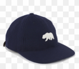 Taylor Stitch X Ebbetu0027s California Bear Cap Navy White - Baseball Cap Png,California Bear Png
