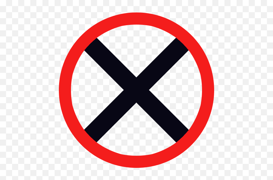 Black Close Icon With Red Border - Exit Icon Wrong Icon X Icon Lodha Upper Thane Logo Png,Close Icon Download