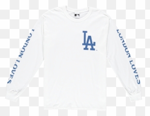 Limited Edition Lola X Dodgers Long Sleeved Tee U2014 London Loves La Png