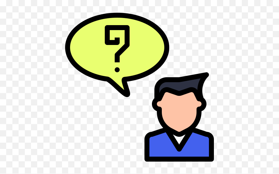 Ask Question Query Demand Interrogate Free Icon - Icon Adulto Icon Png,Query Builder Icon