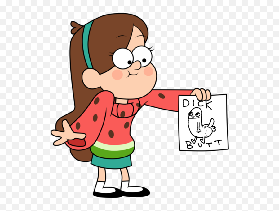 Mabel Pines Dick Butt - Mabel Pines With A Dick Png,Dickbutt Png