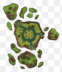 Butterfly Event Nexus Structure And An Updated Floating - Fortnite New Leaky Lake Png,Floating Island Png