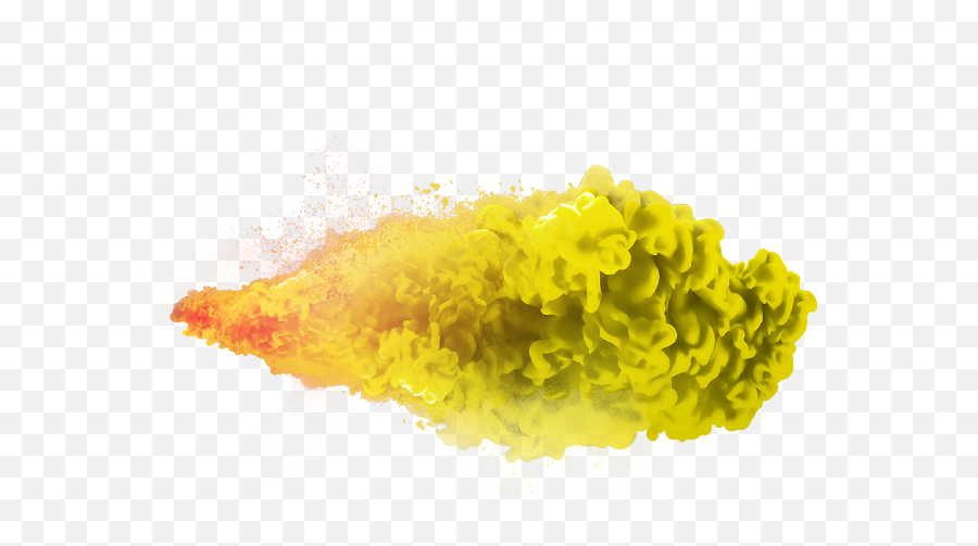 Yellow Smoke Png Image With Transparent - Png Download Yellow Smoke Png File,????? Png