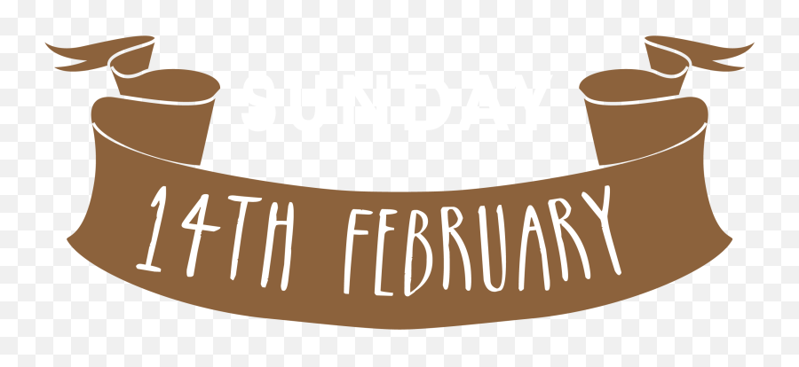 Download February Vector Banner 14 Chocolate Png Image High - 14 De Febrero Png Vector,Vector Banner Png