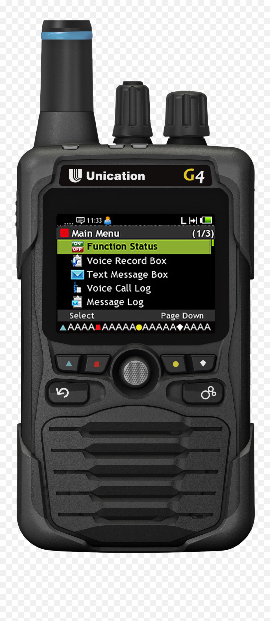 G4 Single Band P25 Voice Pager - Unication G4 Png,Pager Png